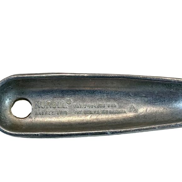 Vintage Nuroll Roldip Aluminum Ice Cream Scoop Gray 1920s-40s Classic Design - Picture 10 of 11